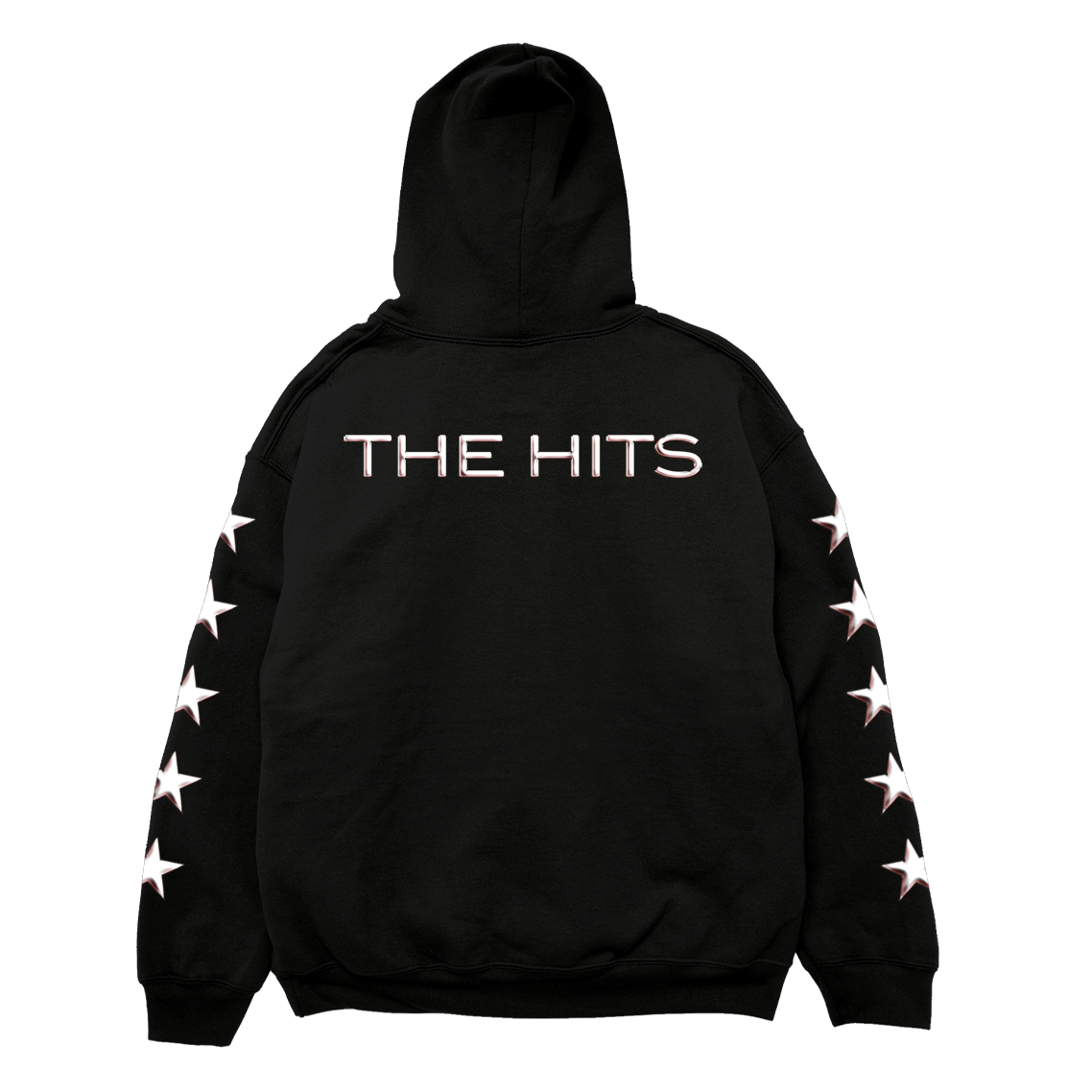The hits hoodie back
