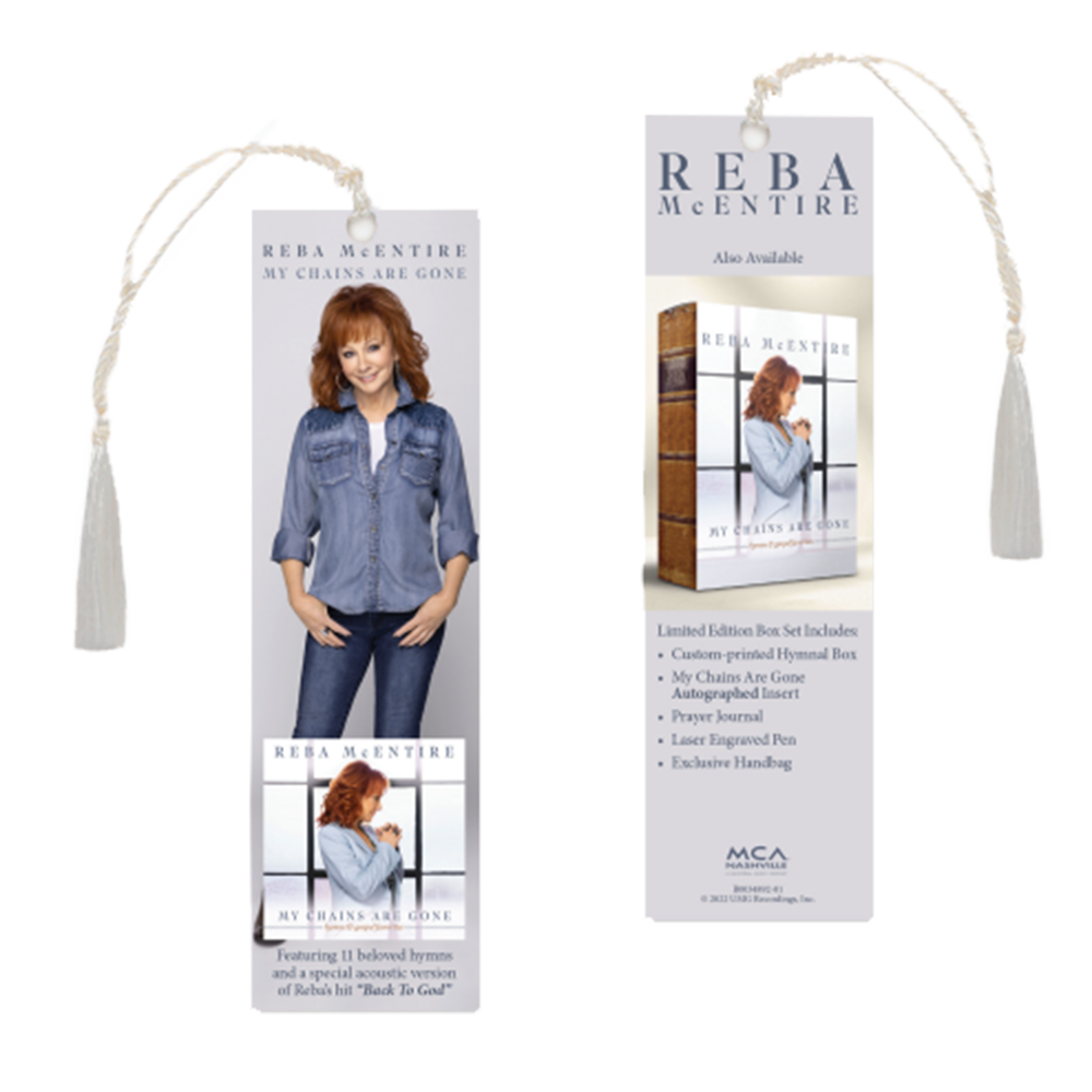 Reba McEntire - My Chains Are Gone Bookmark